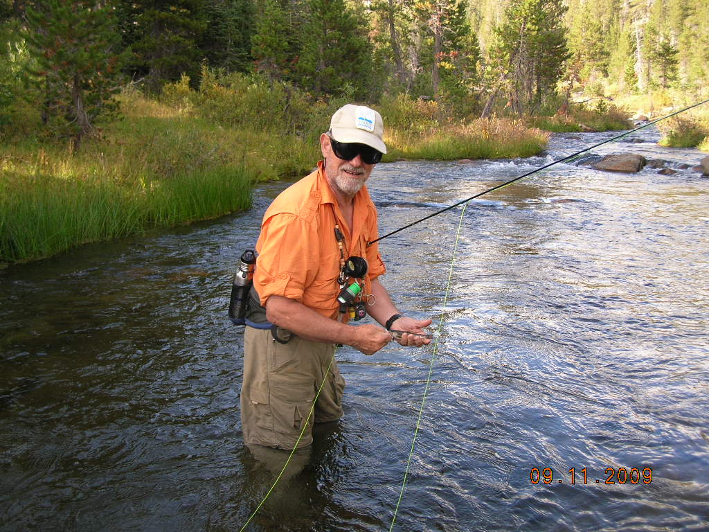 Gary With A Blue Creek Brook Trout