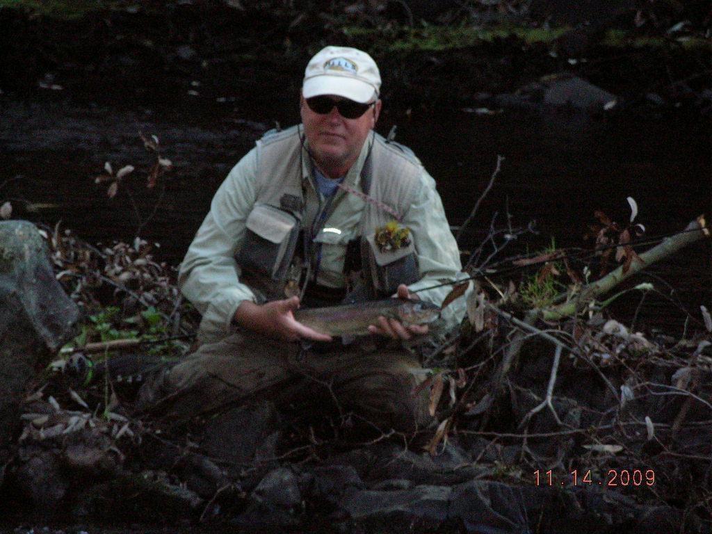 Bill with a Calaveras River Rainbow